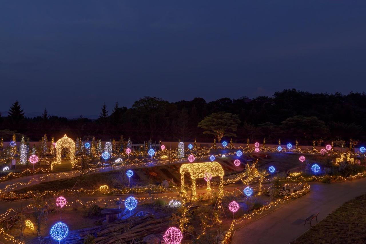 Hotel Morinokaze Oshuku Shizukuishi Exteriér fotografie